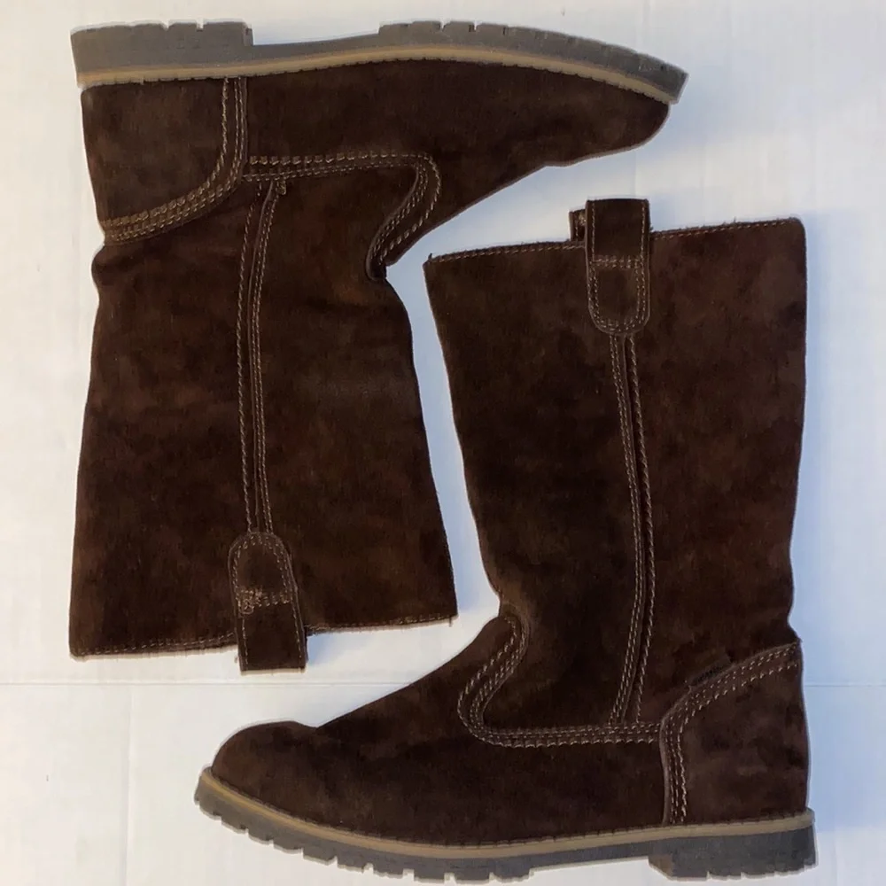 Khombu Copley Brown Suede Winter Boots